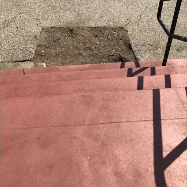Gap over 4 stair