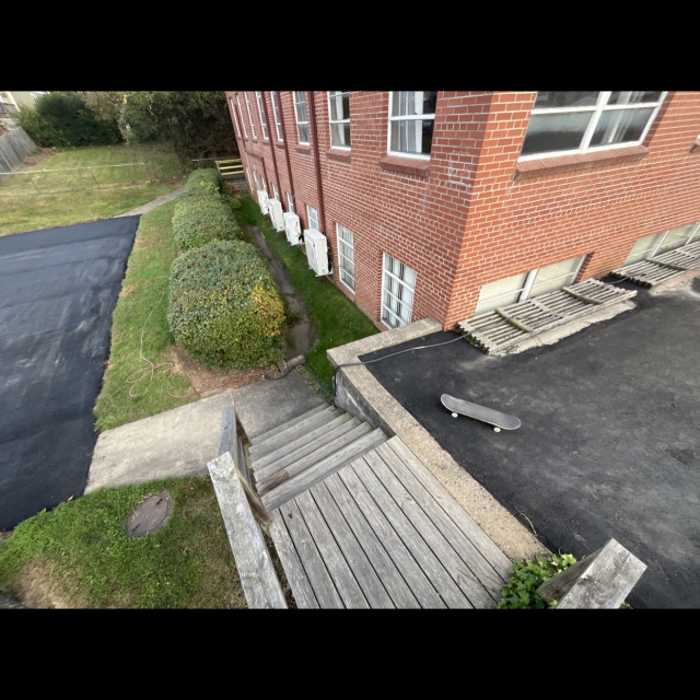 Stair case gap jump