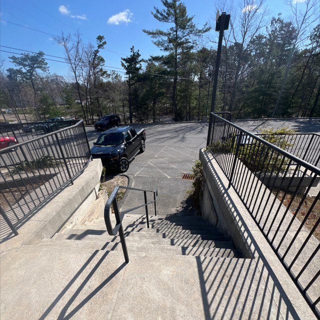 Kinked Handrail