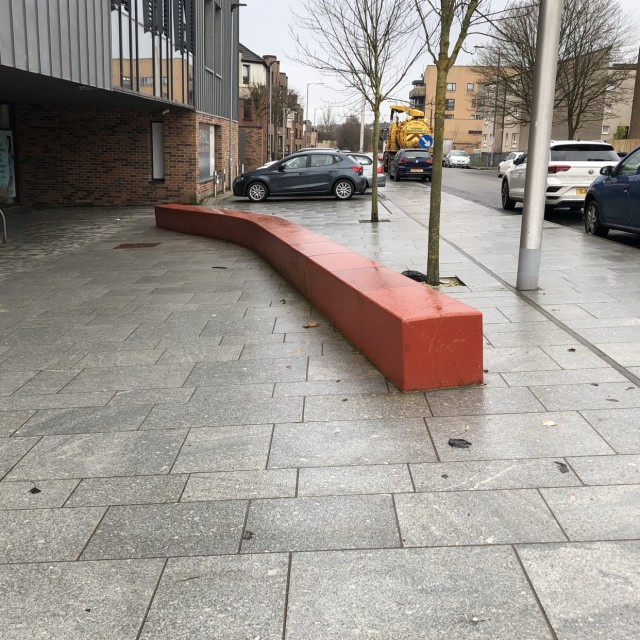 The red flat ledge