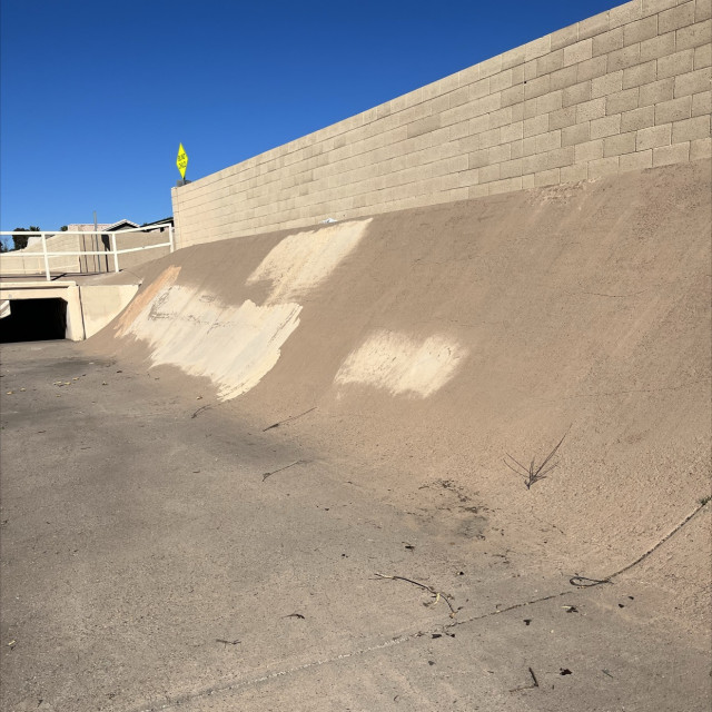 Broken glass ditch 