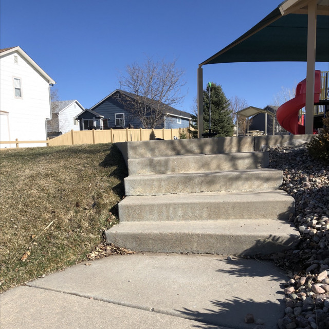 Steep 5 stair 