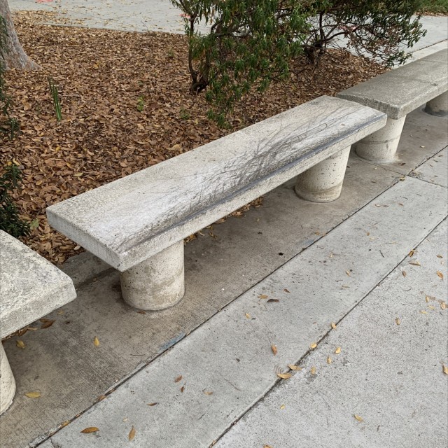 Rolling Hills Elementary Bench