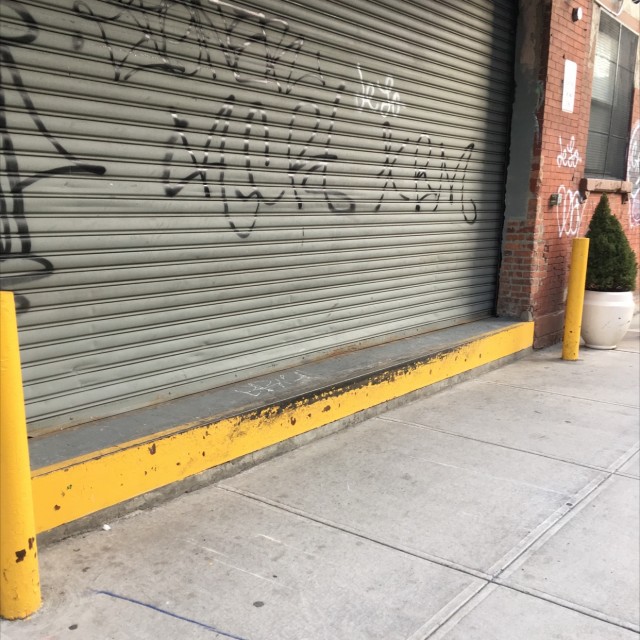 Medium ledge long ledge with small curb
