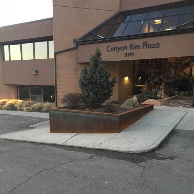 Pad & rusted ledges 