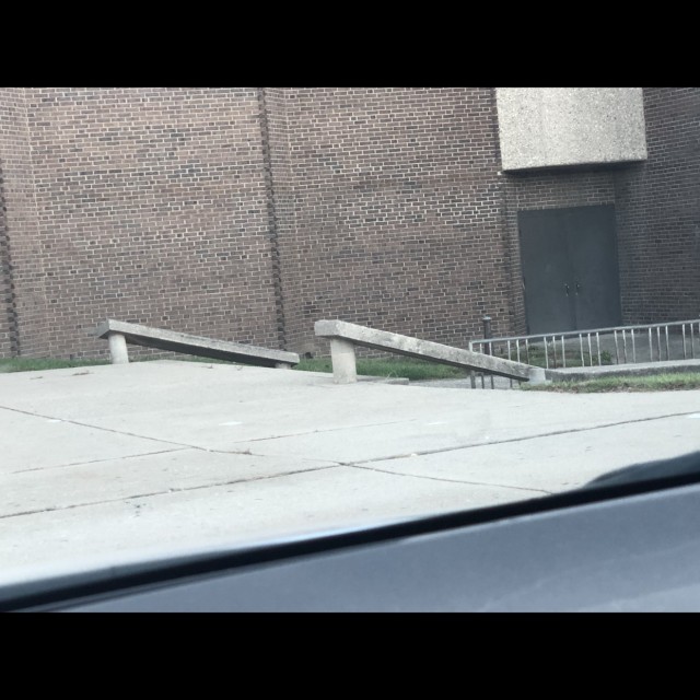 Winton woods downledges and bike rack