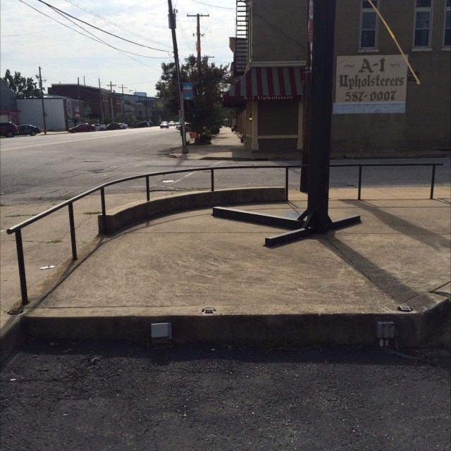 Louisville curved rail 