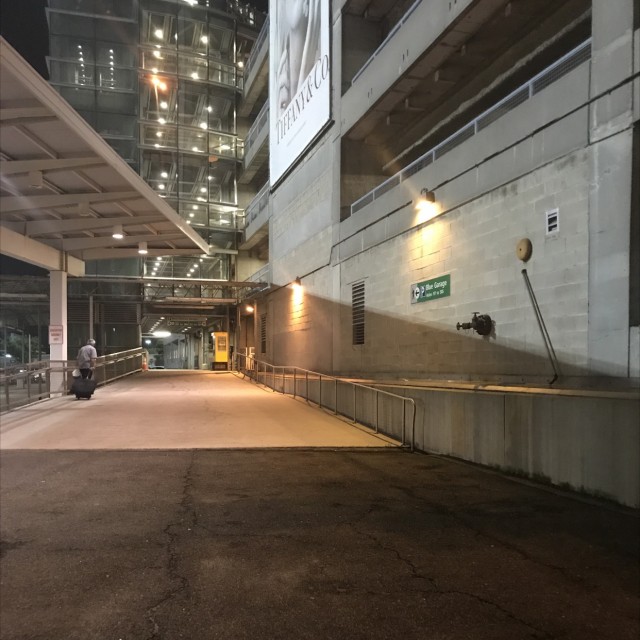 Rail to ledge