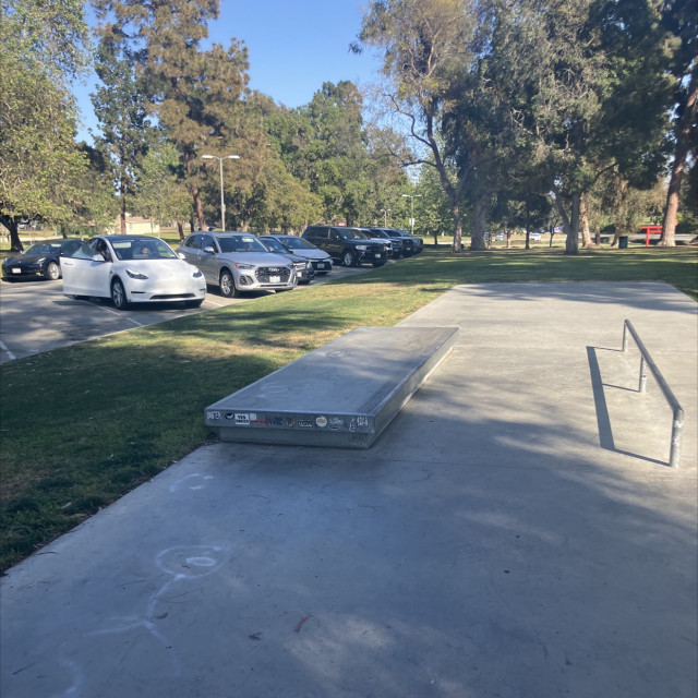 Hidden skate park