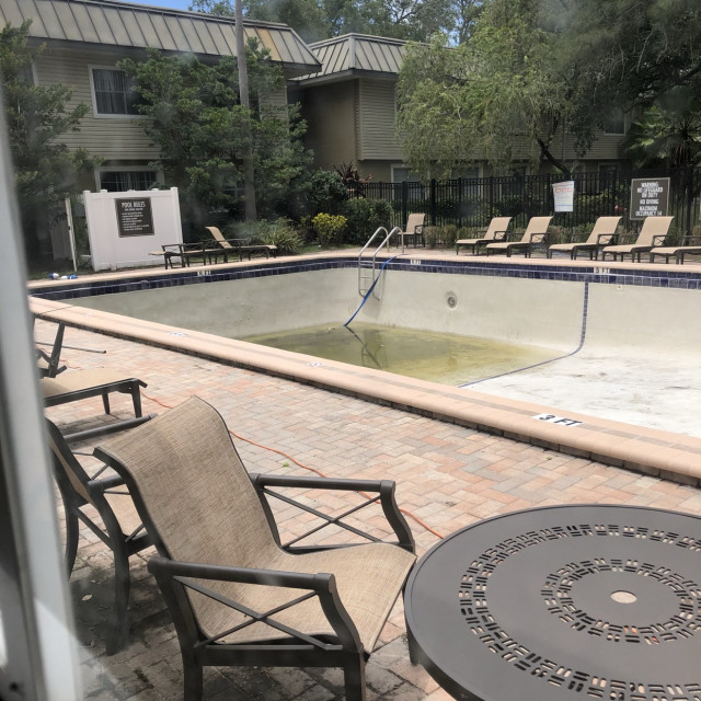 bando pool & 4 block shit show