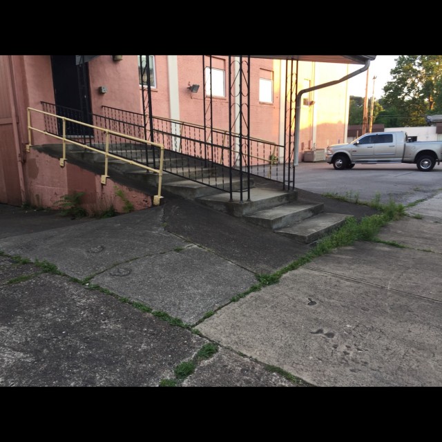 Banks with stair