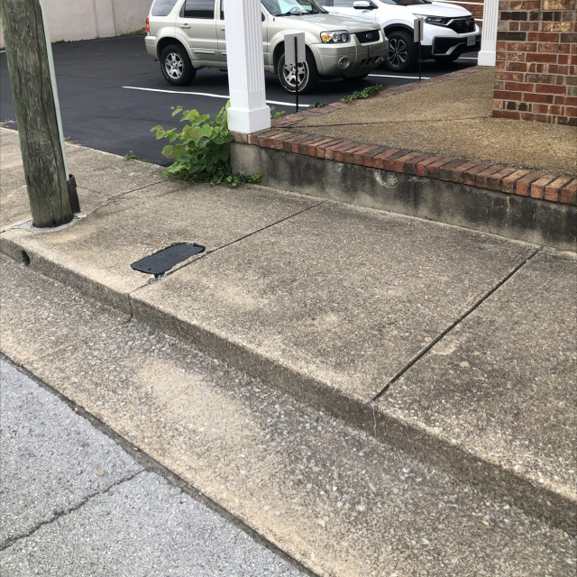 Sidewalk gap