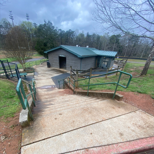 Fullers Park Bldg 2 rails