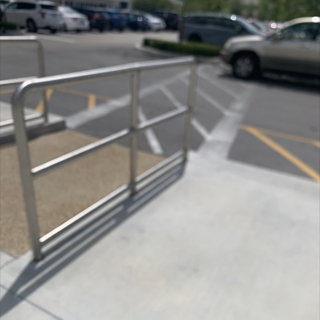 Ledge and rail