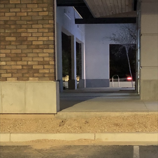 Sprouts parking lot gap