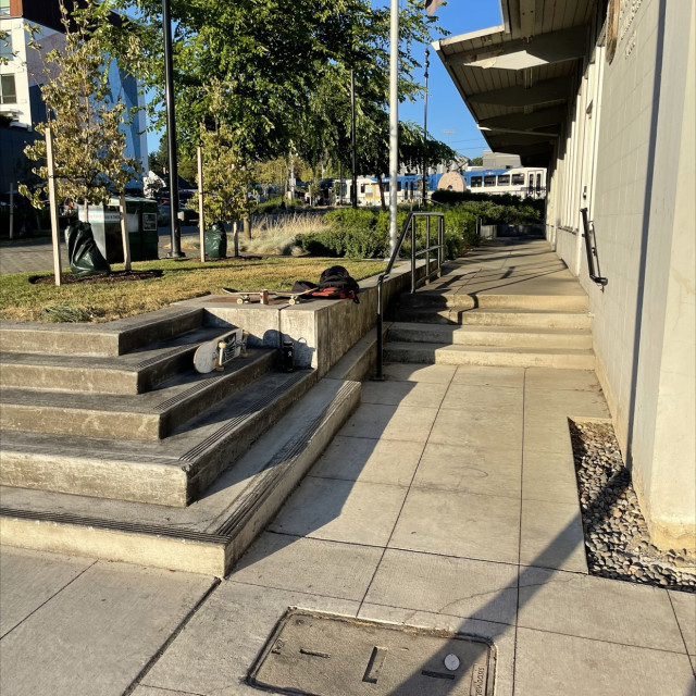4 stair + ledges