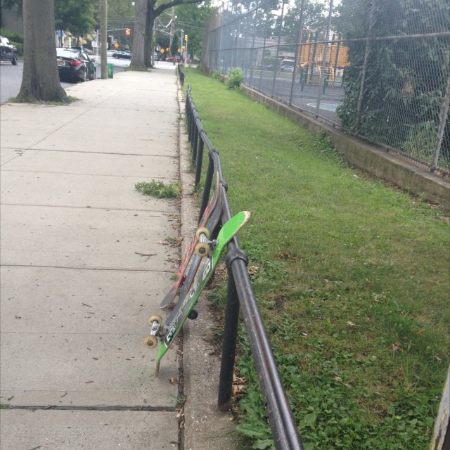 Twisty railing