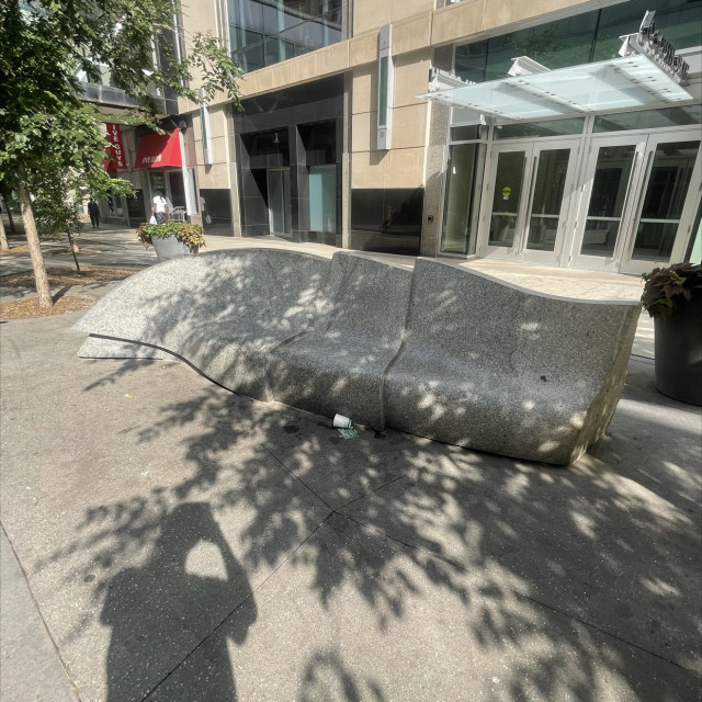 Nicollet Mall Bench