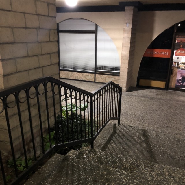 Down flat down rail
