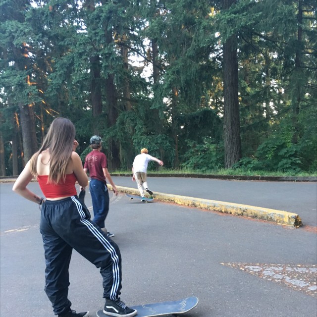 Yellow curb