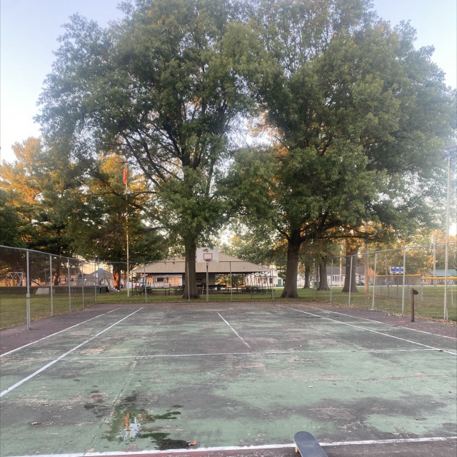 Roseville Park Basketball Court