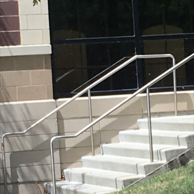 6 stair w/ kinked rail