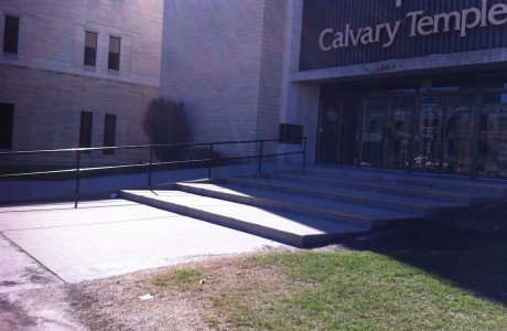Calvary Temple Handicap Rail