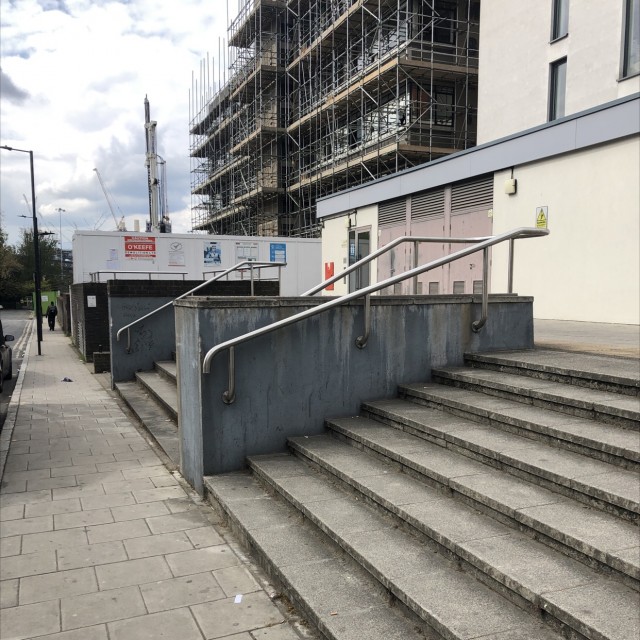 Rail and stairs 