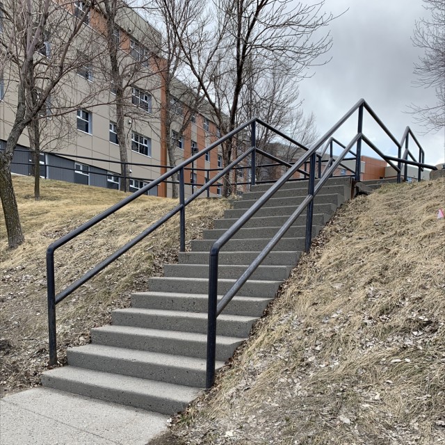 15 stair handrail