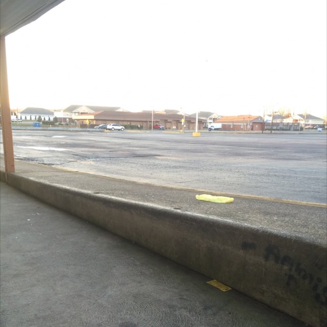 Dollar general ledge and stairs 