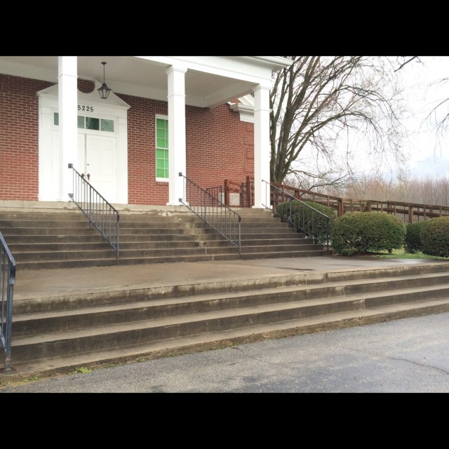 Rail with set after