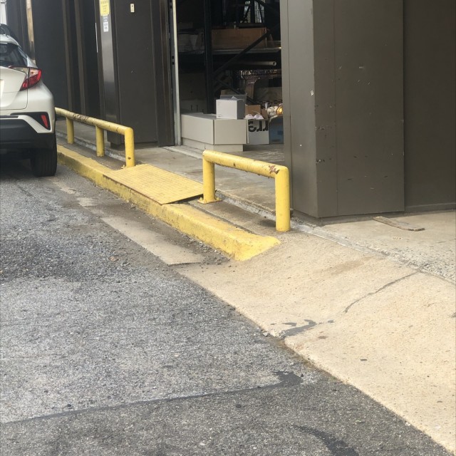 Bump to rail