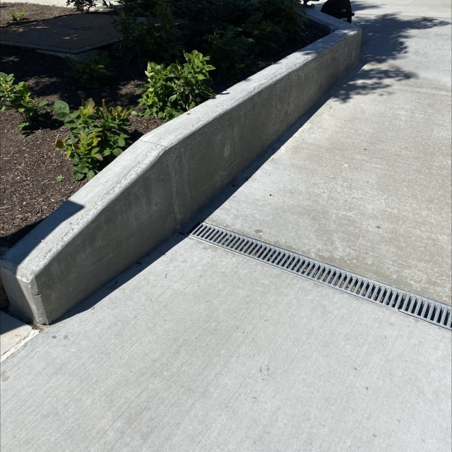 Super fun kinked ledge 