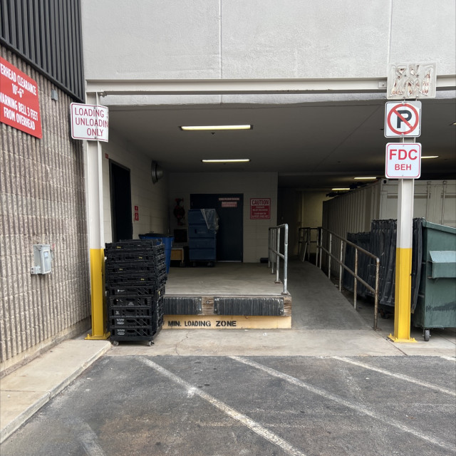 UNLV Loading dock