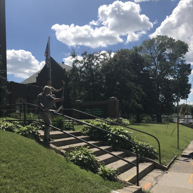 Church downrail 