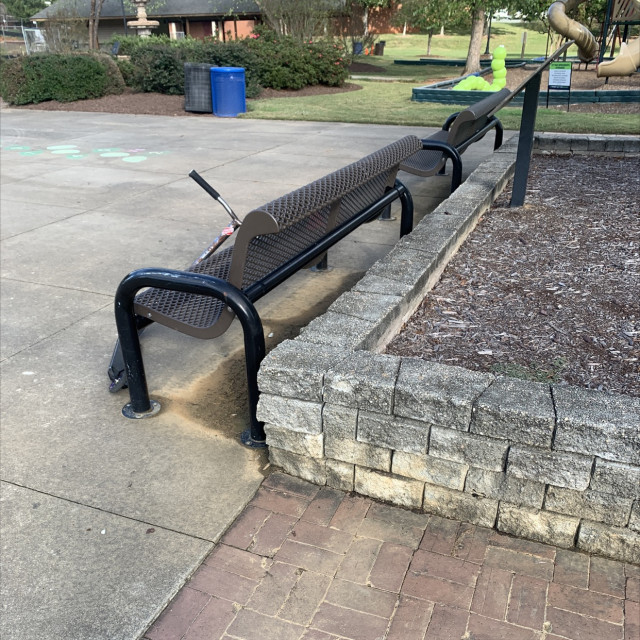 Ledge to rail