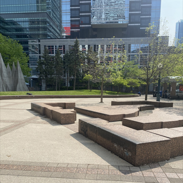 Ledges and bank