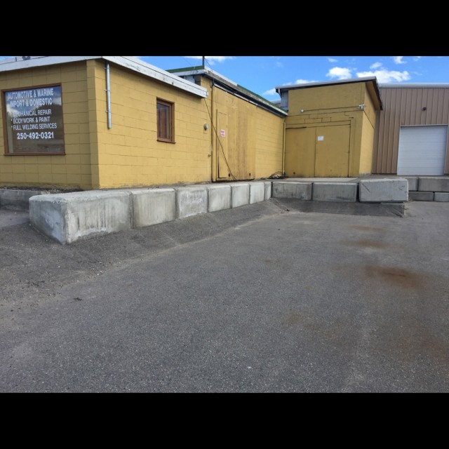 Banks barriers drops