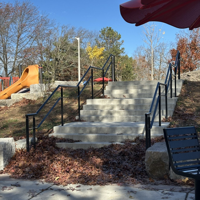 Malcom X Park Rail Grden