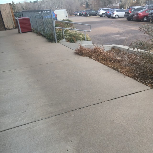 Cafeteria Stair rail