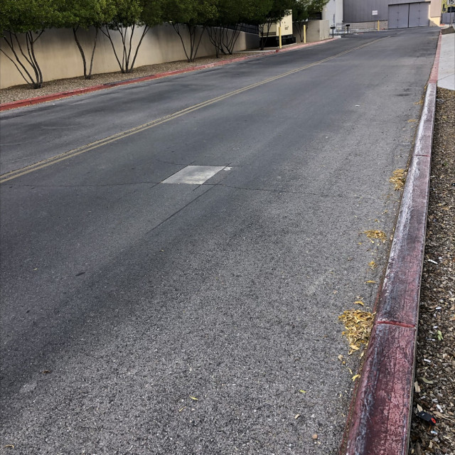 multiple painted curbs