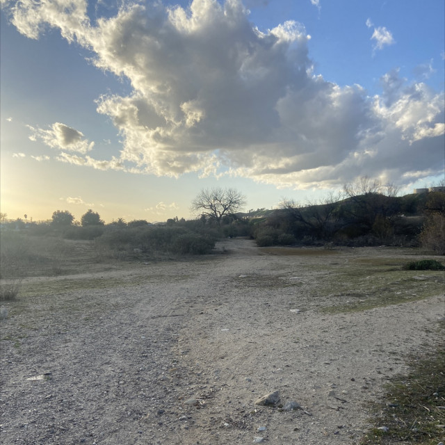 flat dirt