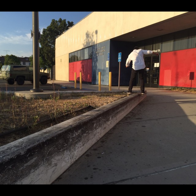 Post office ledge