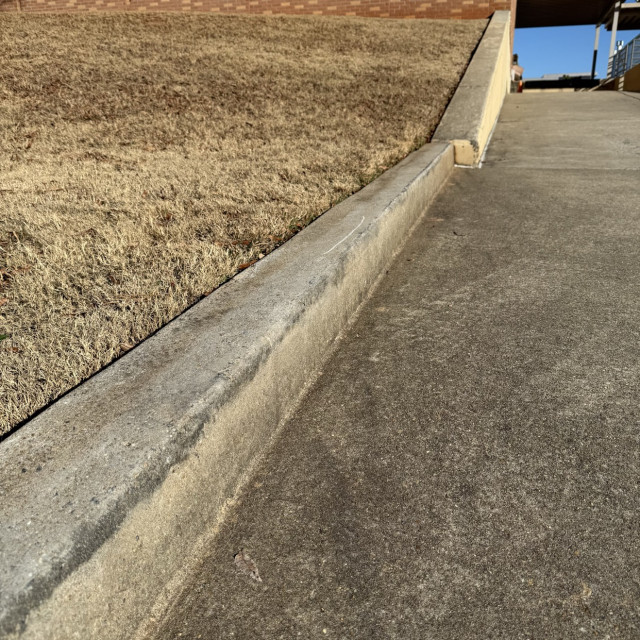 KSU Theater Loading Dock Ledge
