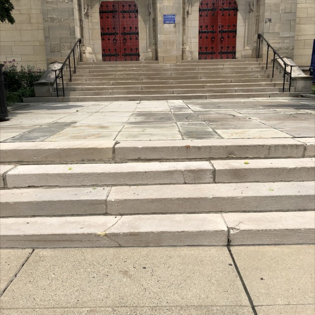 Good 4 stair but sketchy landing