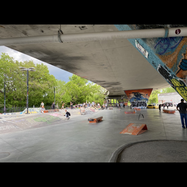 Skatepark van horne 