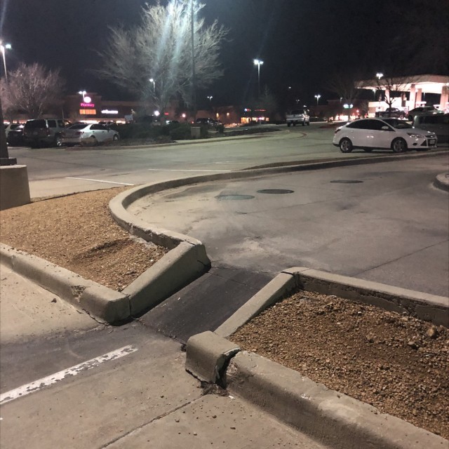 Nice gap and bank