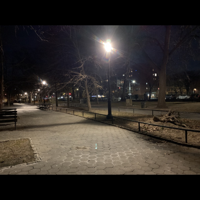 Open space grind rails 