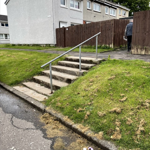 Short handrail