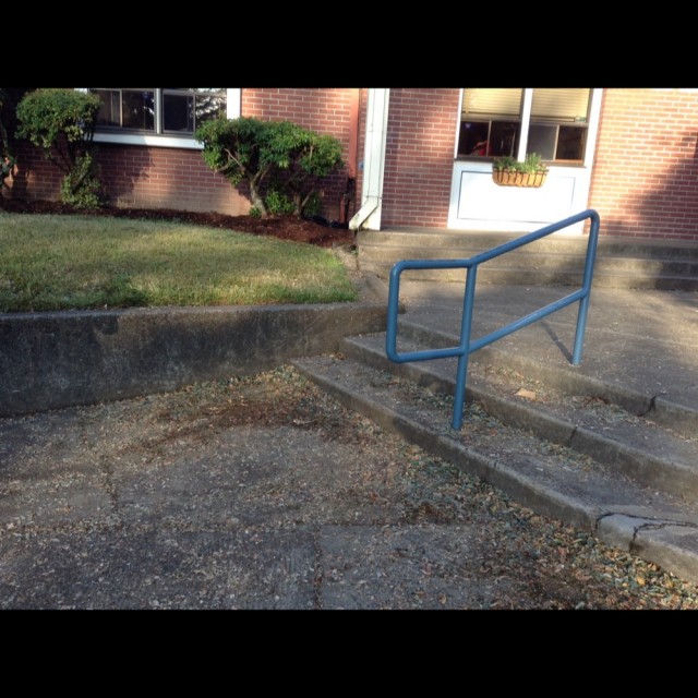 Great grind spot and stair spot